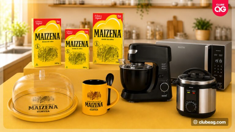 Maizena lança promoção com resgate de brindes exclusivos, sorteio de eletrodomésticos para sua cozinha e prêmio em dinheiro