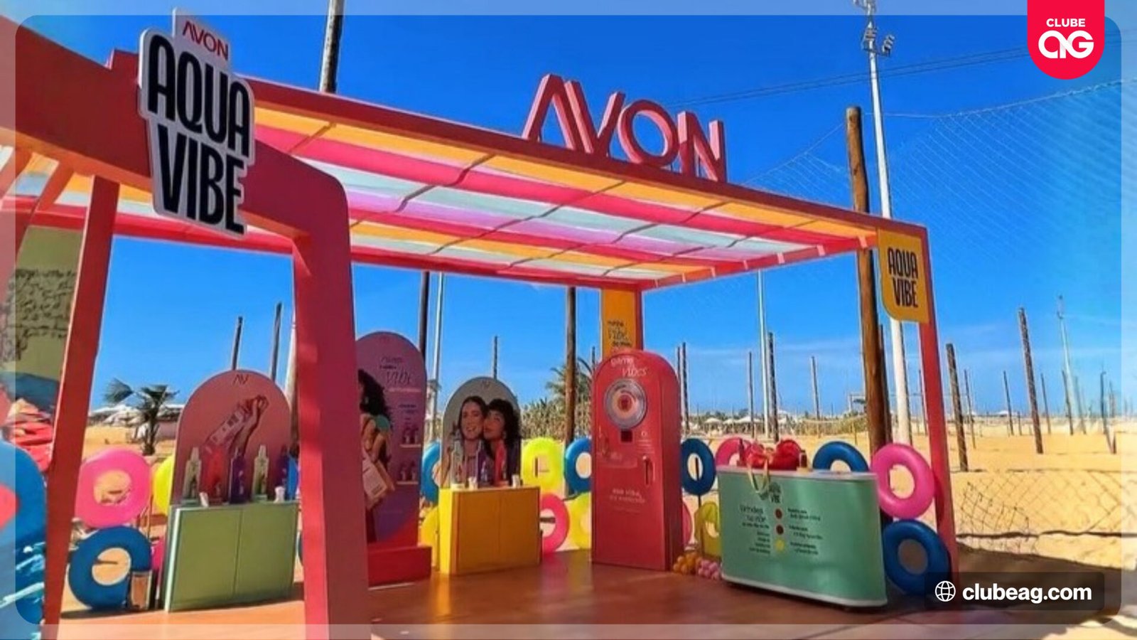 Avon renova linha Aquavibe e leva experiência gratuita para as praias de Recife e Fortaleza com roleta de brindes e experimentação Avon renova linha Aquavibe e leva experiência gratuita para as praias de Recife e Fortaleza com roleta de brindes e experimentação