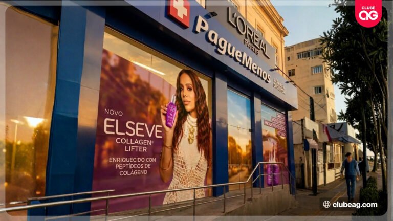 Pague Menos e L’Oréal Paris realizam experiência de Elseve Collagen Lifter em Salvador com brindes e descontos