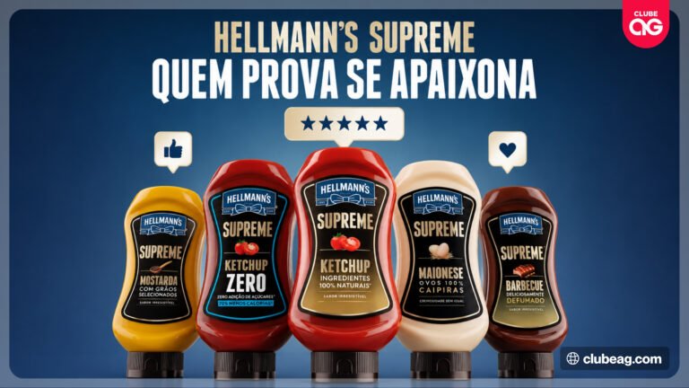 Hellmann’s lança promoção com satisfação garantida ou dinheiro de volta para experimentar produtos da linha Supreme