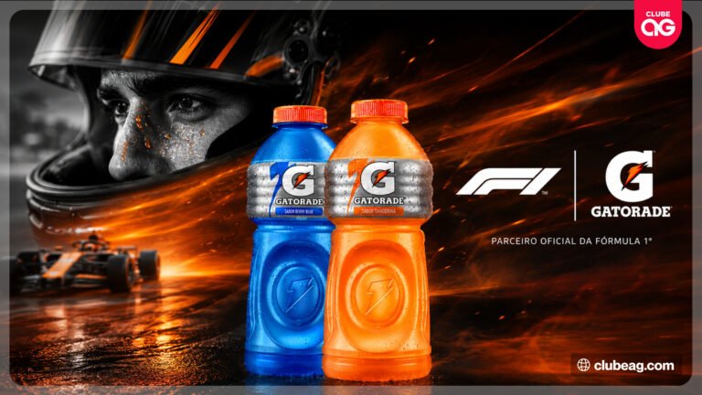Gatorade oferece ingressos para a Fórmula 1 e brindes exclusivos em promoção nacional realizada pelo WhatsApp oficial da marca