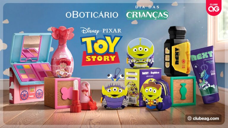 O Boticário prepara novidades de Toy Story para o Dia das Crianças com produtos exclusivos para presentear e colecionar