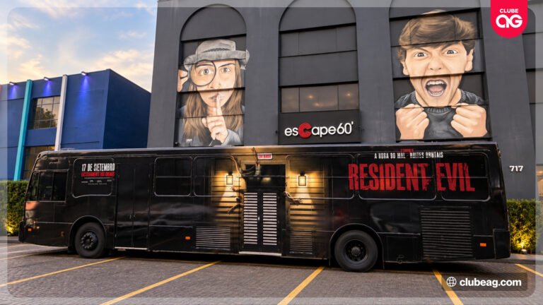Resident Evil ganha escape room gratuito em ônibus temático que rodará por São Paulo com desafio que dará ingressos de cinema