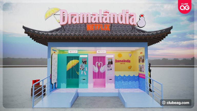 Netflix leva experiências gratuitas de K-dramas a três capitais com cenários instagramáveis, brindes especiais e cabines fotográficas