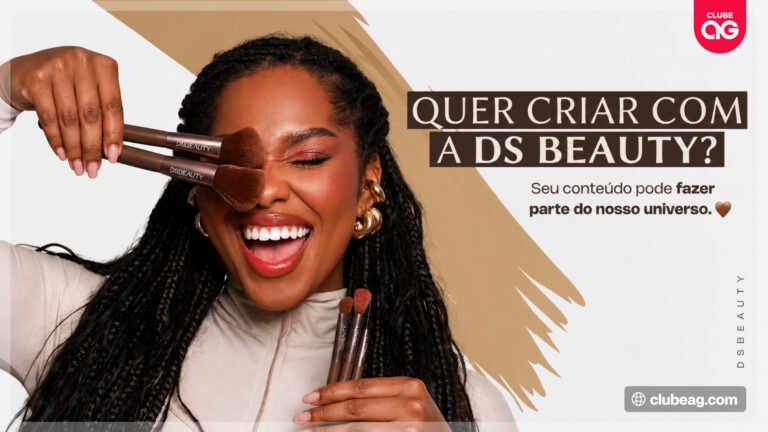 DS Beauty abre inscrições para creators que desejam receber produtos, criar conteúdos e participar de campanhas