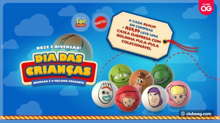 Ri Happy transforma compras de Dia das Crianças em diversão e muita surpresa com bolinhas colecionáveis de Toy Story