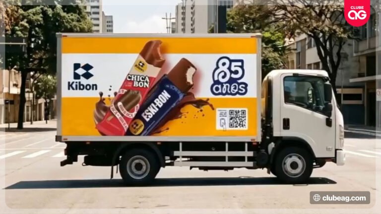 Kibon celebra o Dia do Sorvete com circuito de caminhões pelas ruas de São Paulo e descontos de até 85% em sorvetes no iFood