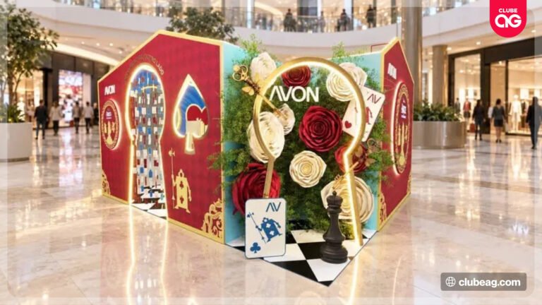 Avon transforma Casa de Alice em experiência imersiva gratuita com games, brindes e coleção limitada inspirada no País das Maravilhas