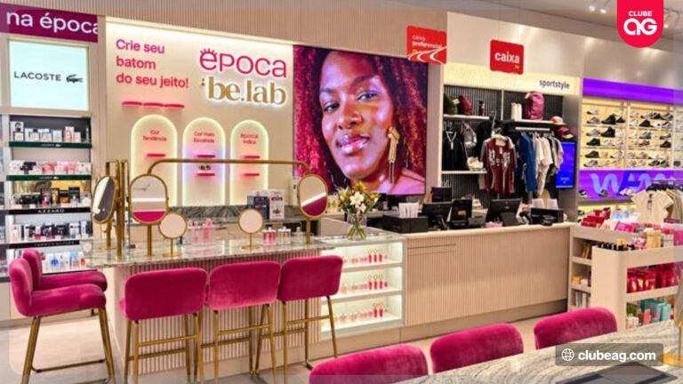 Época Cosméticos e Belong Be levam personalização de batons e glosses para a Galeria Magalu na experiência exclusiva be.lab