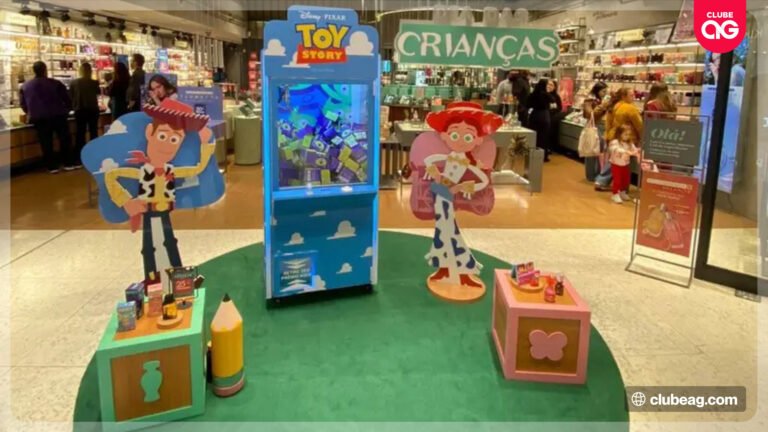 O Boticário leva universo de Toy Story para experiência de Dia das Crianças com máquina de garra no MorumbiShopping, em SP