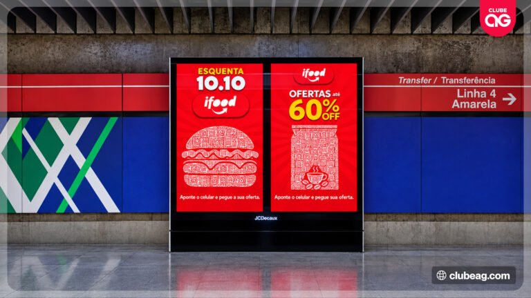 iFood promove caça a cupons no Metrô de São Paulo nesta sexta-feira (09) e antecipa descontos especiais para a data dupla 10/10