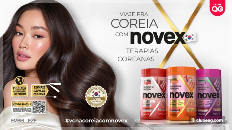 Embelleze lança campanha e leva consumidores à Coreia do Sul em uma experiência inesquecível com Novex Terapias Coreanas