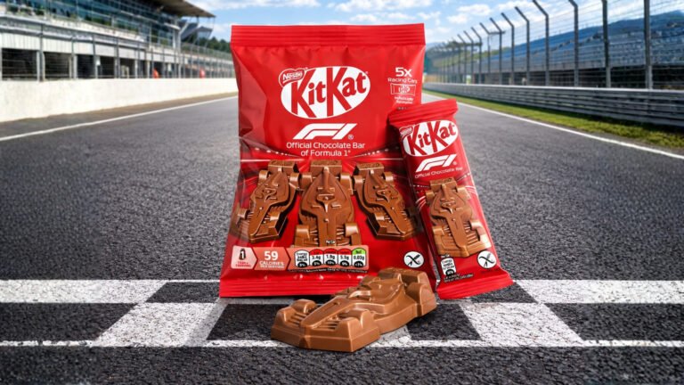 KitKat vai distribuir carrinhos de chocolate da Fórmula 1 no Brasil em ação especial para o Grande Prêmio de São Paulo