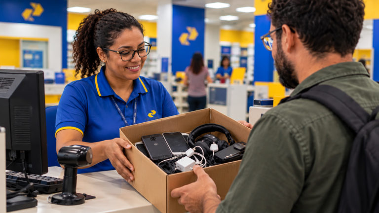 Correios passam a oferecer descarte gratuito de eletrônicos em suas agências e facilitam a reciclagem em todo o Brasil